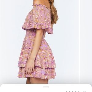 Forever 21 mini dress off the shoulder